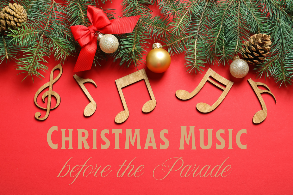 Music before the Christmas Parade